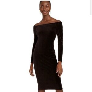 J. Crew x Mario Bellucci boatneck velvet dress
